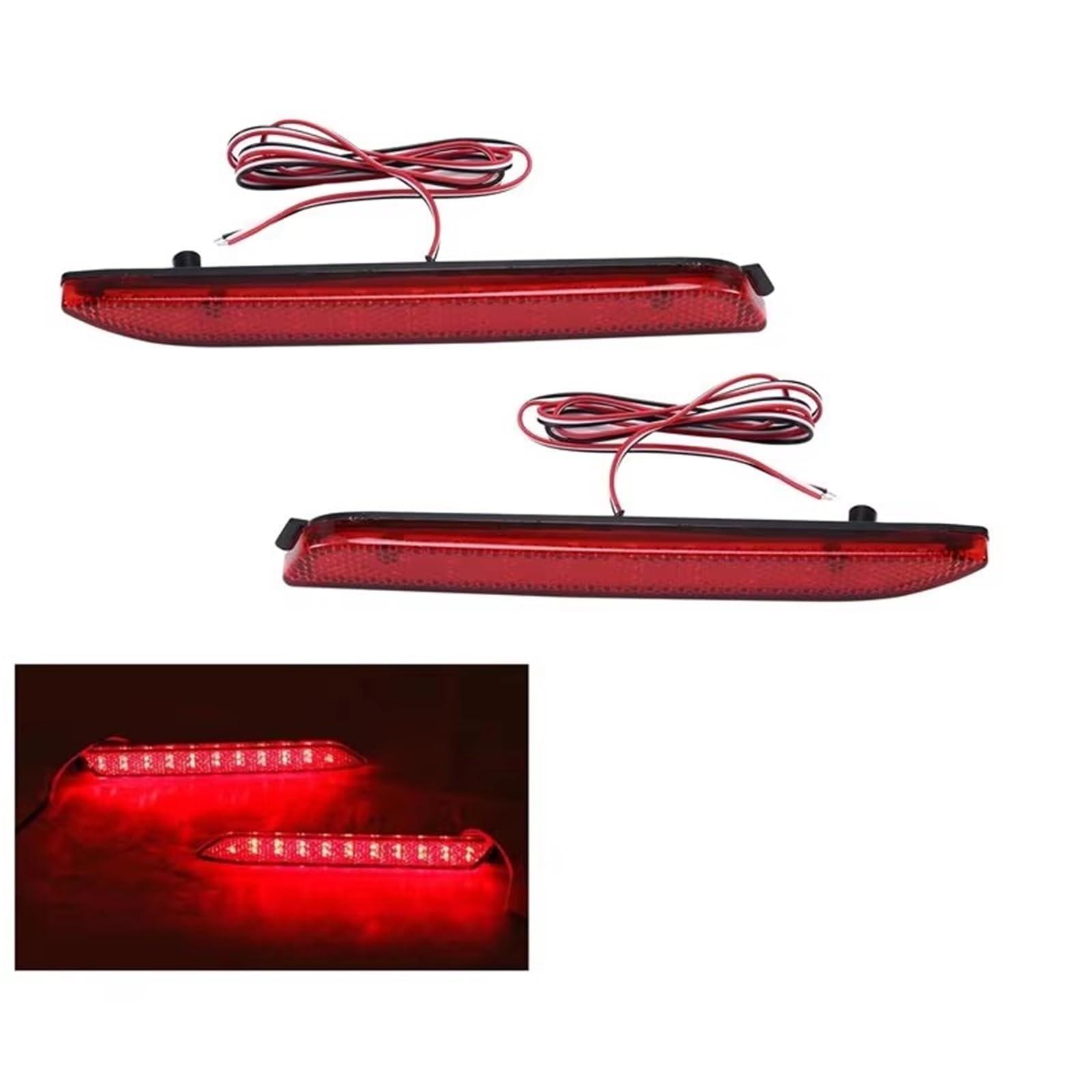 Luces Traseras Para Toyota Para Harrier Para Avalon Para Venza 81920-08010 Reflector De Parachoques Trasero LED Luz Freno Lámpara Trasera