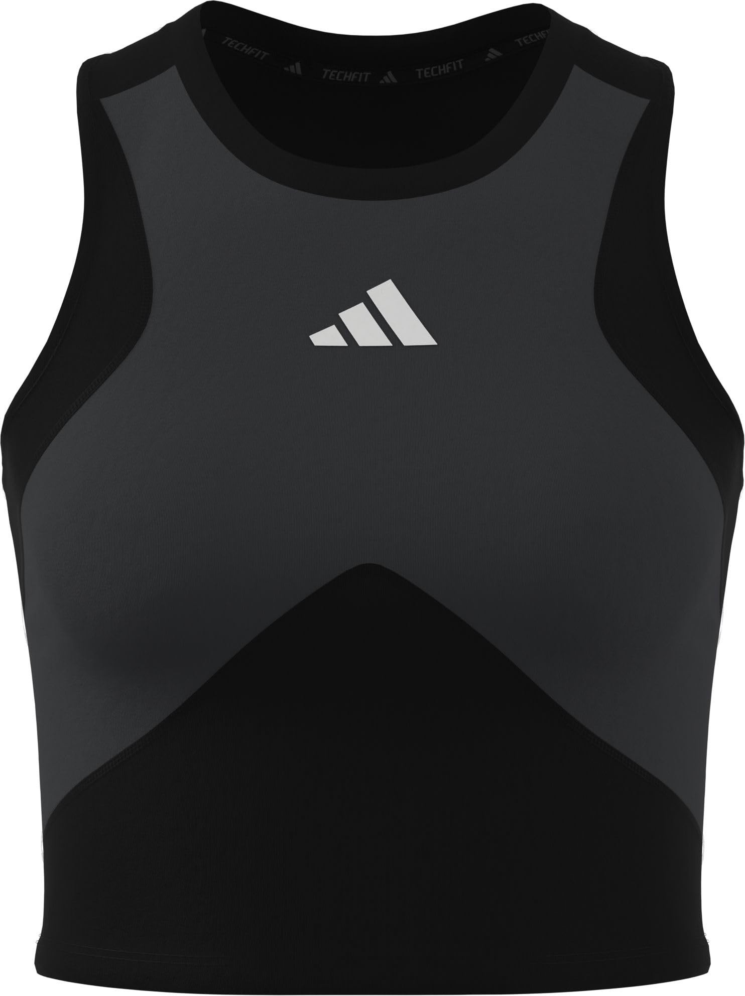 Adidas Women's Noir Tank Top Techfit Workout Color Block