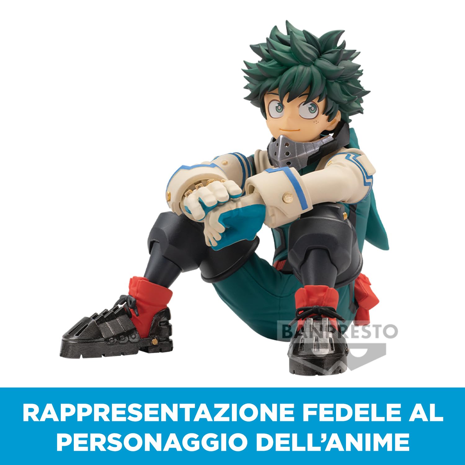 Bandai - Banpresto - My Hero Academia - Izuku Midoriya - Figurine de Collection 10cm - Break Time - Figurine Deku collector - Licence Officielle My Hero Academia - BP18732P