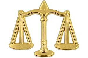 Justice Lawyer Lapel Pin: A Symbol of Equality and Integrity