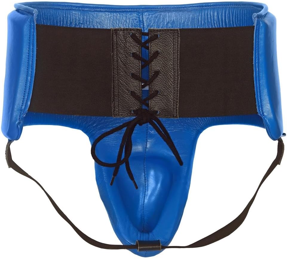 CASANOVA Boxing® Groin Kidney Foul Protector Cup Gaurd - Boxing, Martial Arts, MMA, Kickboxing, Sparring (Blue)
