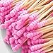 Produktbild BANGBANGSHOP {Double Head Cotton Swab Cotton Buds} 200Pcs Medical Swabs Ear Cleaning Cosmetic Tool Makeup Removal Wound Care Cotton Buds,pink