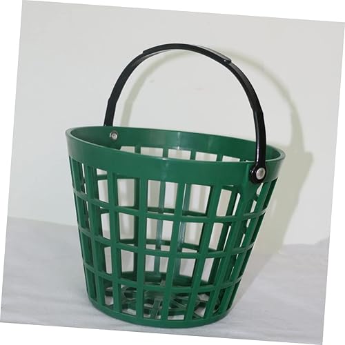 Miniatura 7 de BESPORTBLE Cestas de campo de golf al aire libre cesta de pelota de golf con asa Cubo de almacenamiento de pelota de golf Contenedor de cubo de