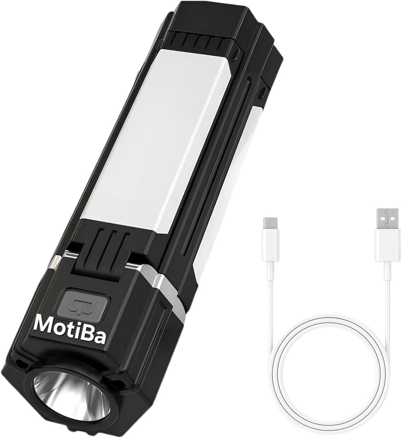 MotiBaLED Camping Lamps, 3000 mAh Camping Lantern, Torch LED Rechargeable, Work Light, Camping Light with Continuously Dimmable & 5 Light Modes, Foldable Tent Lamp for Camping, Hiking, Emergency-picture-18