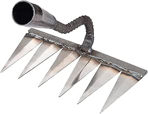 Amazon.com : Garden Hoes, Garden Cultivator Metal Hand Weather ...