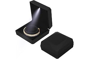 Lighted LED Jewelry Luxury Bracelet Box: Illuminate Your Precious Moments