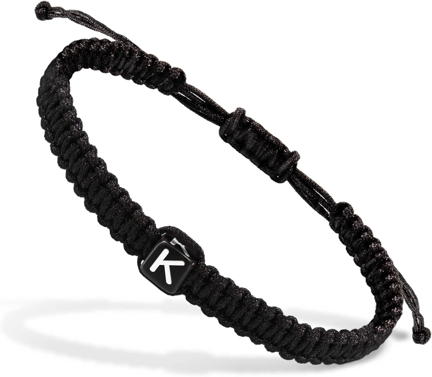 Initial Bracelets for Women Teen Girls Handmade Rope Braided Bracelet for Men Jewelry Birthday Graduation Mother's Day Gifts for Mom Wife Girlfriend Her Friends