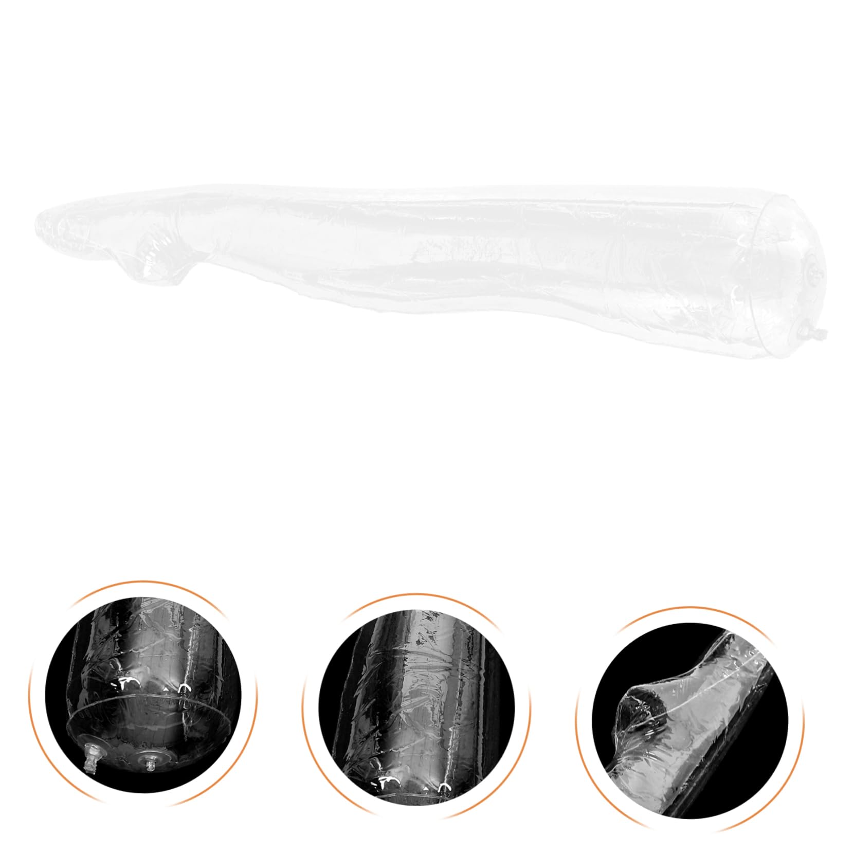 4stücke Inflatable Mannequin Für Damen Transparentes Beinmodell Zur Präsentation Von Strümpfen Leggings Und Socken Für Schaufenster Und Verkaufsstände Strapazierfähig Und