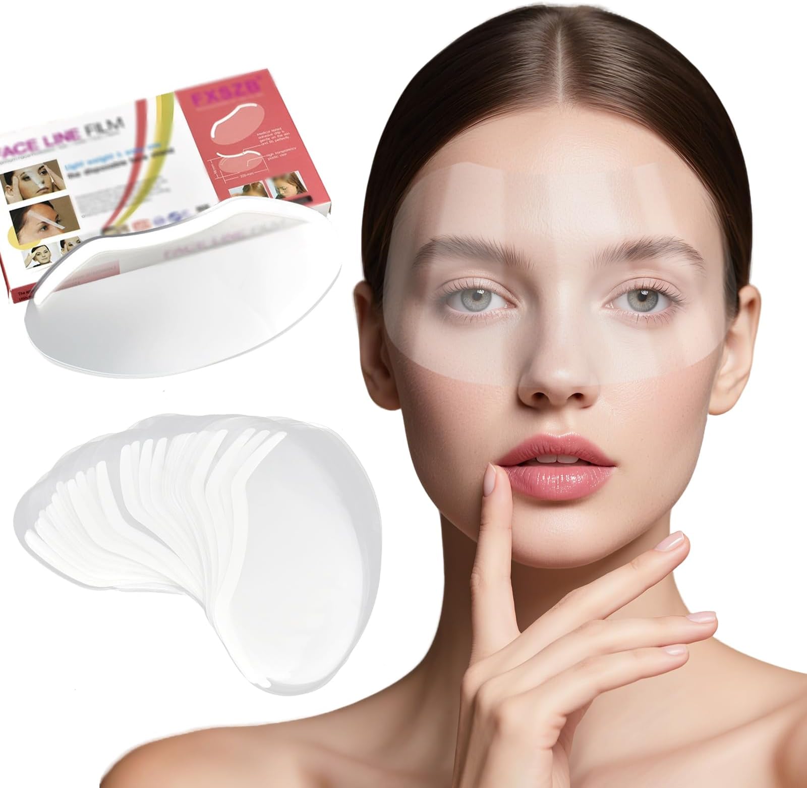 Clear Face Shield Visor: 50 Pcs Cataract Eye Shield After Cataract Surgery | Transparent Plastic Face and Eye Protector Shields Visors for Eyelash Extensions