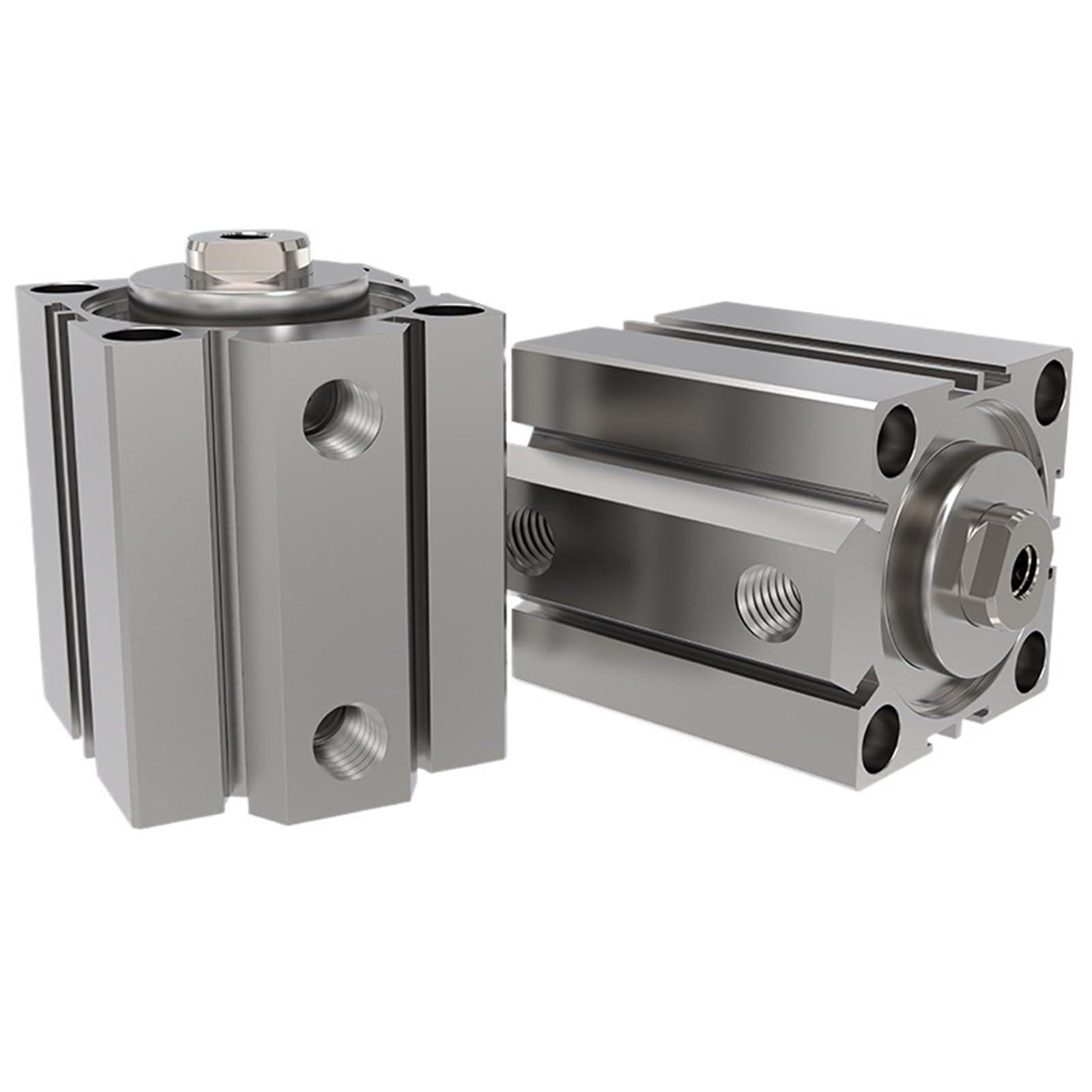 Cylindre pneumatique fin SDA16x10 verin compact pour machine