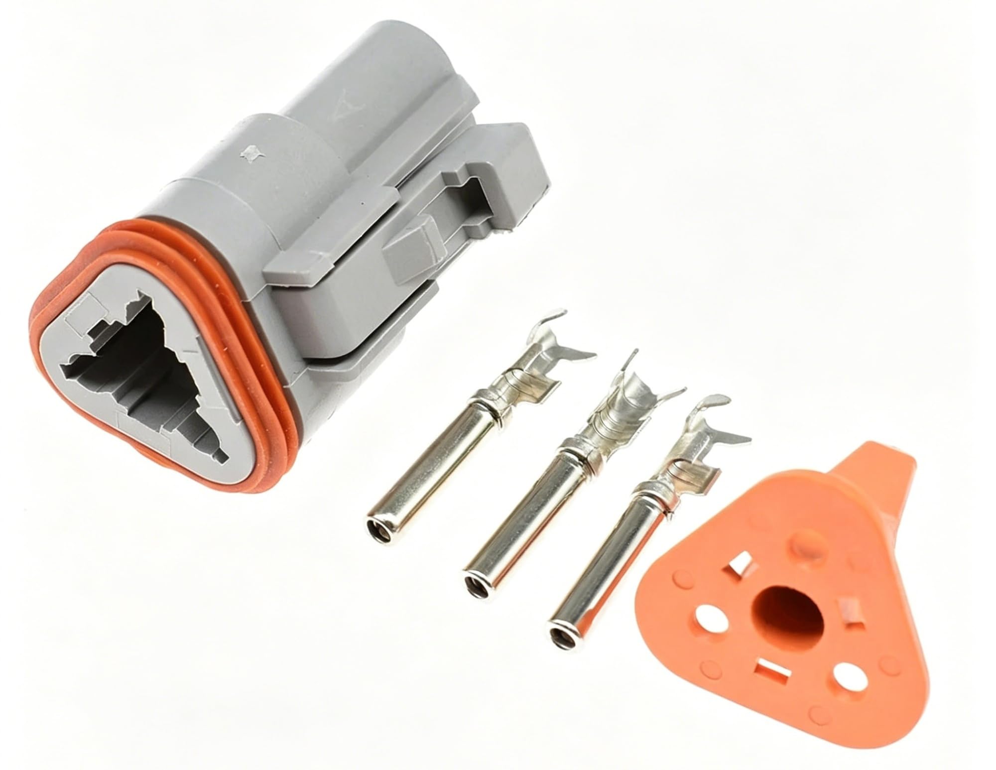 Conector DT06-3S y DT04-3P de 3 pines estanco para cables de 22-16AWG 2