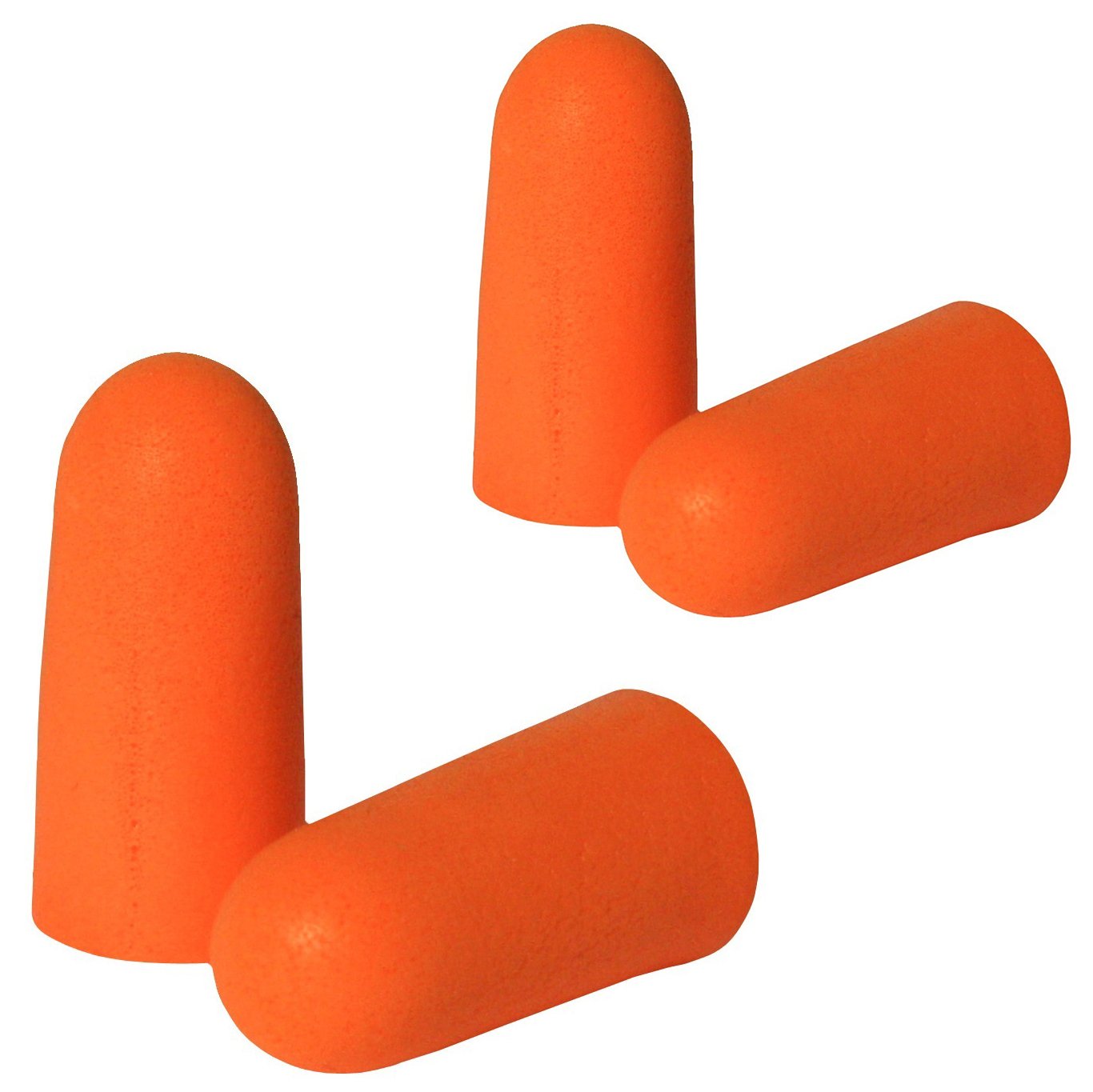 HojoSoft Ear Plugs Noise Reduction Foam Earplugs Set of 2 Orange
