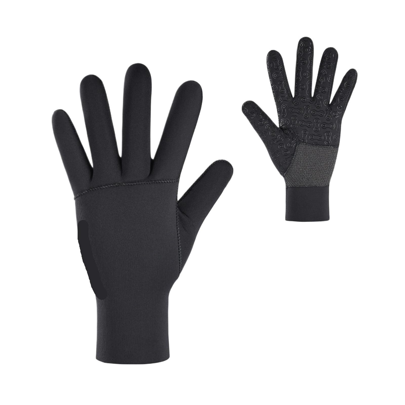 Generico Guantes de invierno for ciclismo, resistentes al viento, impermeables, antigolpes, térmicos, cómodos