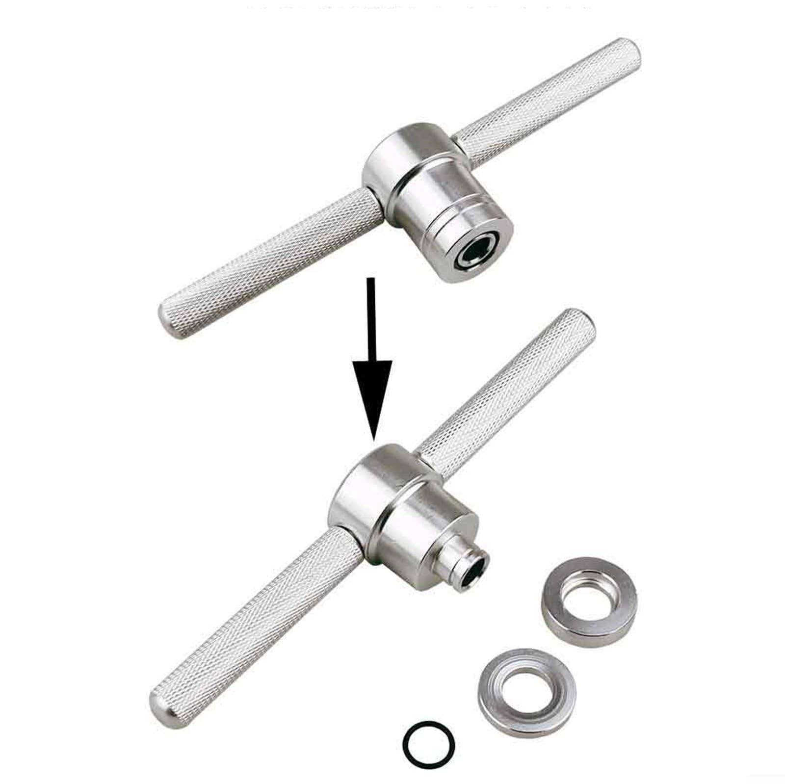 Set di cuscinetti in acciaio per ruote di bici da strada, kit di attrezzi per mozzo con misure 6800 6001 608 per riparazione ciclismo