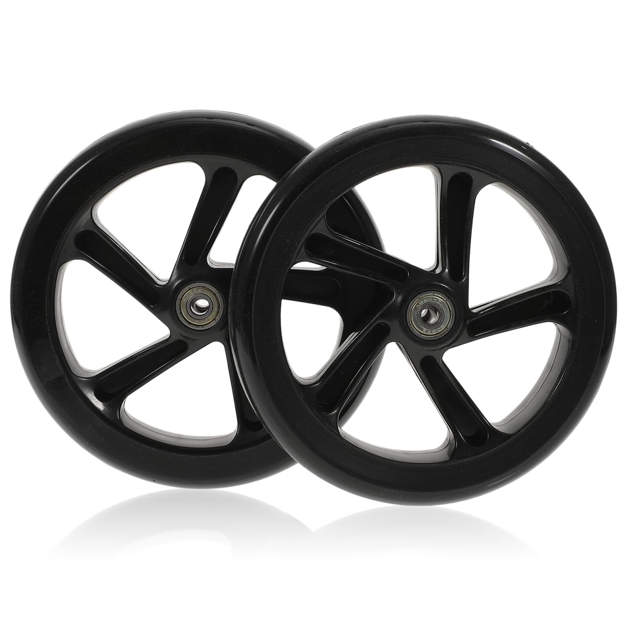 Roller-radsatz 180 Mm Hohe Elastizität Leises Pu-rad Für Den Roller-ersatz