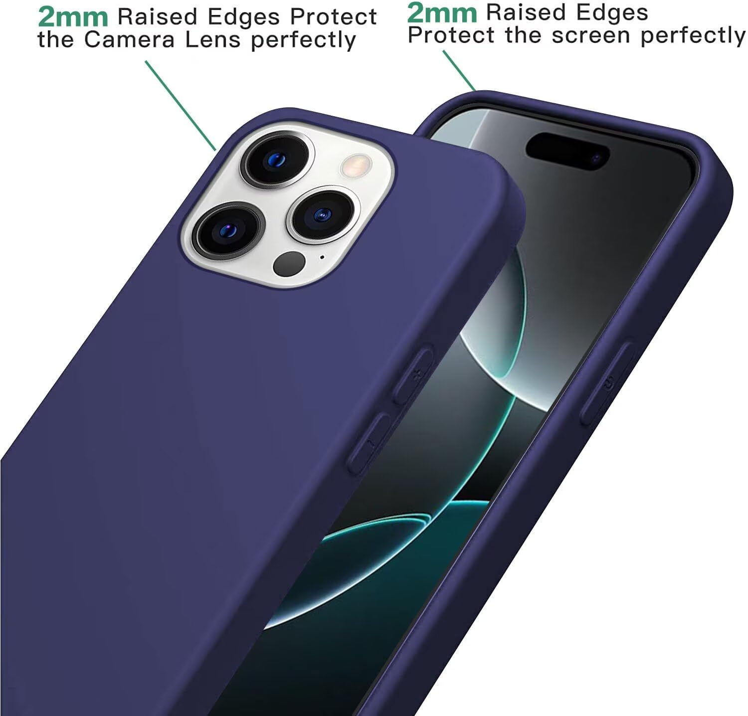 GoodcAcy Custodia Con Cordino iPhone 14 Pro-6.1, Cover Con Collana Practical Stylish, Trasparente Silicone Leggero Morbido TPU Antiurto AntiGraffio Nuova Fibbia Case per Cellulare