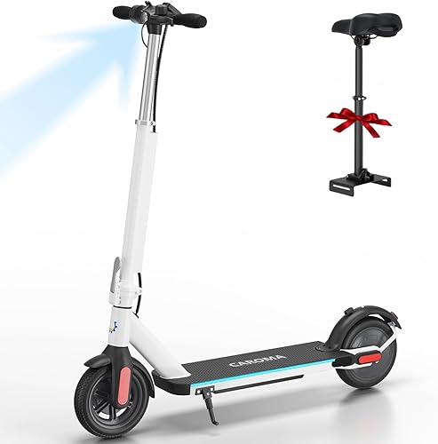 Miniatura 69 de Caroma Scooter eléctrico para adultos, potente motor de 350 W/500 W/750 W, velocidad máxima de 20/25 millas por hora y rango de 18/25/30 millas