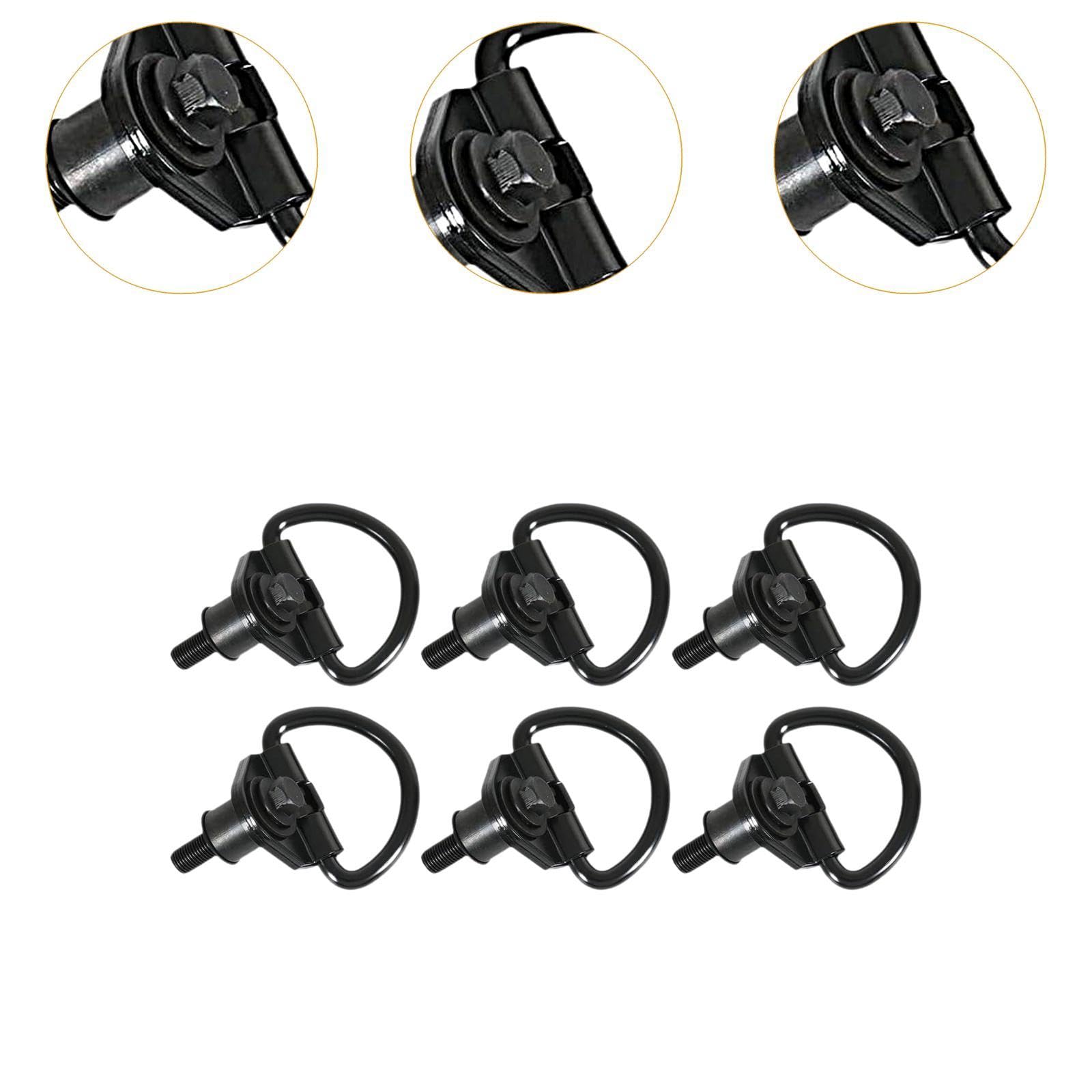 6 Ganci di Ancoraggio per Carico BK21V550A74AD Accessorio Professionale Direct