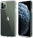 HOMEMO Phone Case for iPhone 11 Pro 2019 Solid Acrylic Back Reinforced Soft TPU Frame Ultra Clear Slim Shock Absorption Bumper Anti Scratch Fingerprint Oil Stain Back Cover