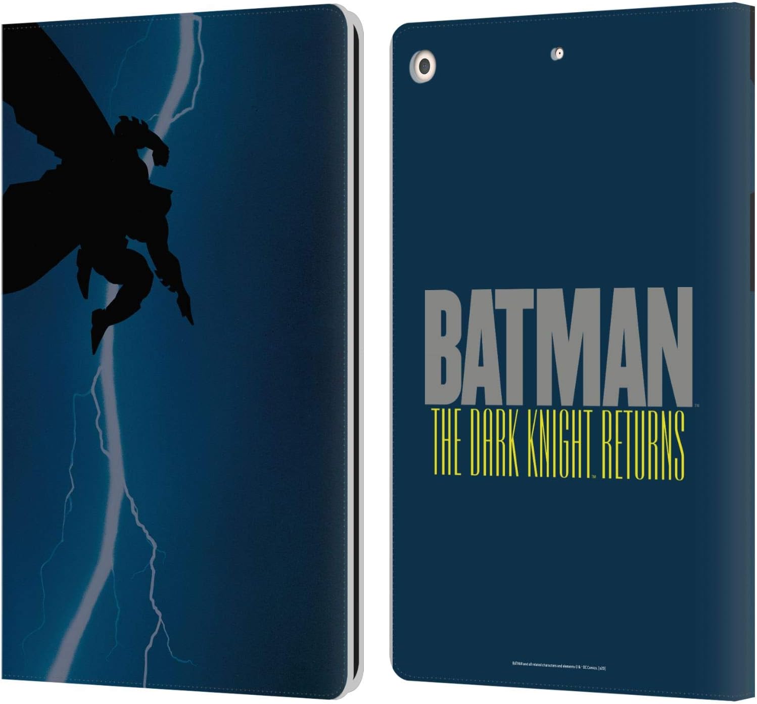 Head Case Designs Officially Licensed Batman DC Comics The Dark Knight Returns Famous Comic Book Covers Leather Wallet Case Compatible with Apple iPad 10.2 2019/2020/2021