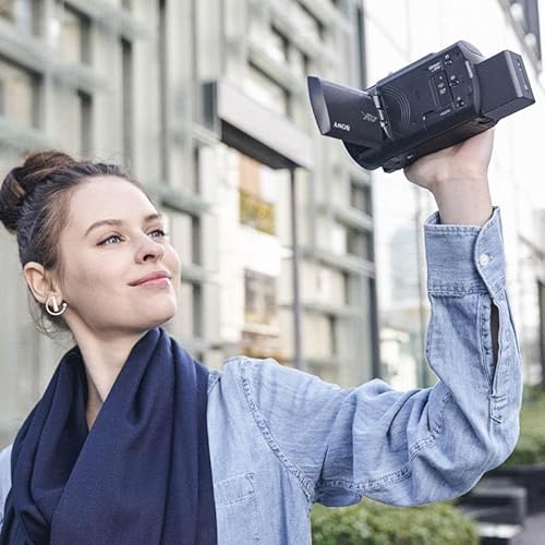 Sony FDR-AX43A 4K Kompakt-Camcorder (Ultra HD (UHD), Balanced Optical SteadyShot, 20x optischer Zoom, schwenkbarer Bildschirm), schwarz Sony FDR-AX43A 4K Kompakt-Camcorder (Ultra HD (UHD), Balanced Optical SteadyShot, 20x optischer Zoom, schwenkbarer Bildschirm), schwarz