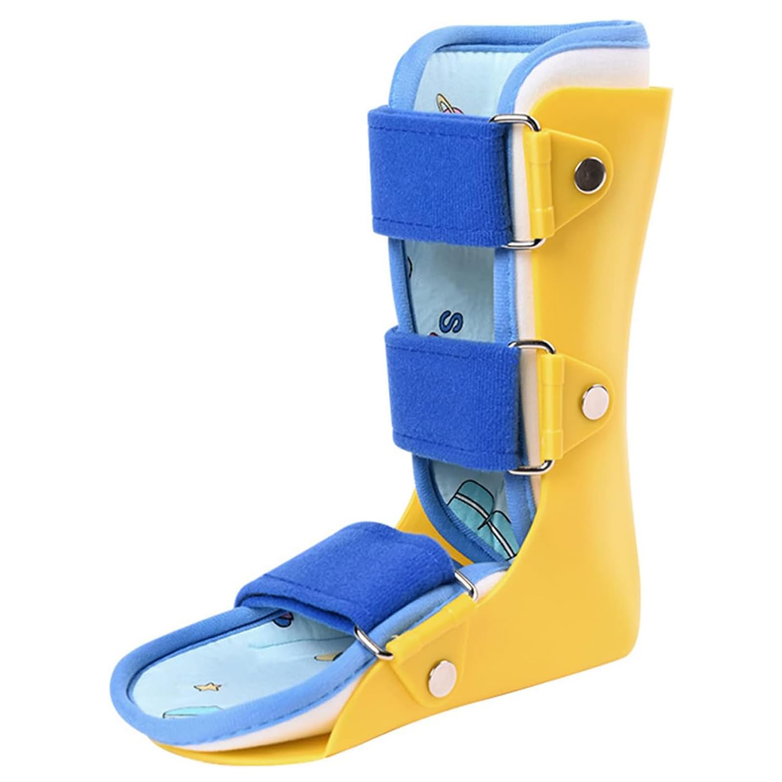 Kids AFO Drop Foot Splint Ankle Foot Brace Night Splint Support for Children Toddler Ankle Foot Orthosis,Right Foot,Left,M