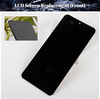 OLED for Google Pixel 8 Pro LCD Digitizer Repair Parts for Google Pixel 8 Pro Screen Replacement for Google Pixel 8 Pro Touch Display Screen Assembly Replacement GC3VE G1MNW with Frame Black