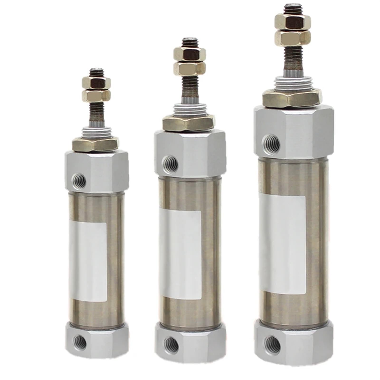 PB Stainless Steel Mini Pneumatic Cylinder Pen Shape Small Double Acting CDJ2B10/16 Series (Color : Stroke 40-Bmm, Size : CDJ2B Bore 16mm)
