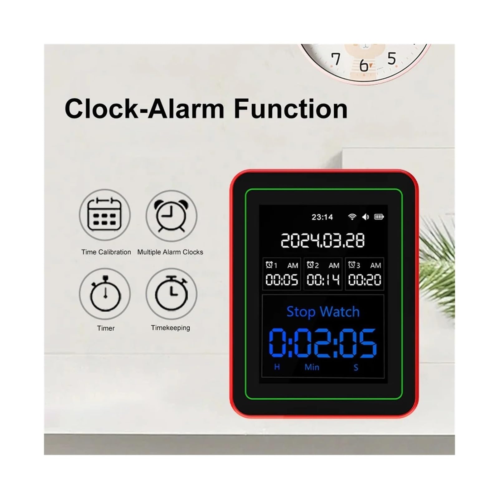 Air Quality Monitor, Rilevatore Di Qualità 'aria WiFi 15 In 1 CO CO2 PM0.3 PM1.0 PM2.5 PM10 Tester Portatile Misuratore Umidità A Temperatura(WHITE)