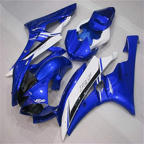 Miniatura 3 de NT FAIRING Carenado de inyección azul blanco apto para Yamaha 2006 2007 YZF R6 nuevo kit pintado ABS plástico motocicleta Carrocería mercado de