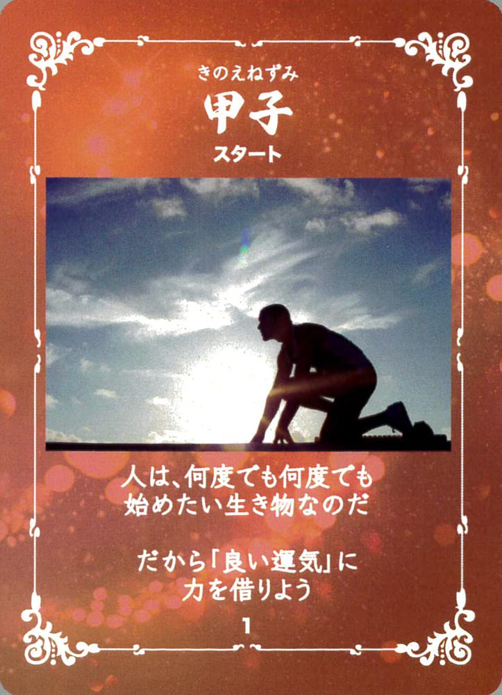 Amazon.co.jp: 干支オラクルカード vol.2 ｜ 煌めき四柱推命師けいこ