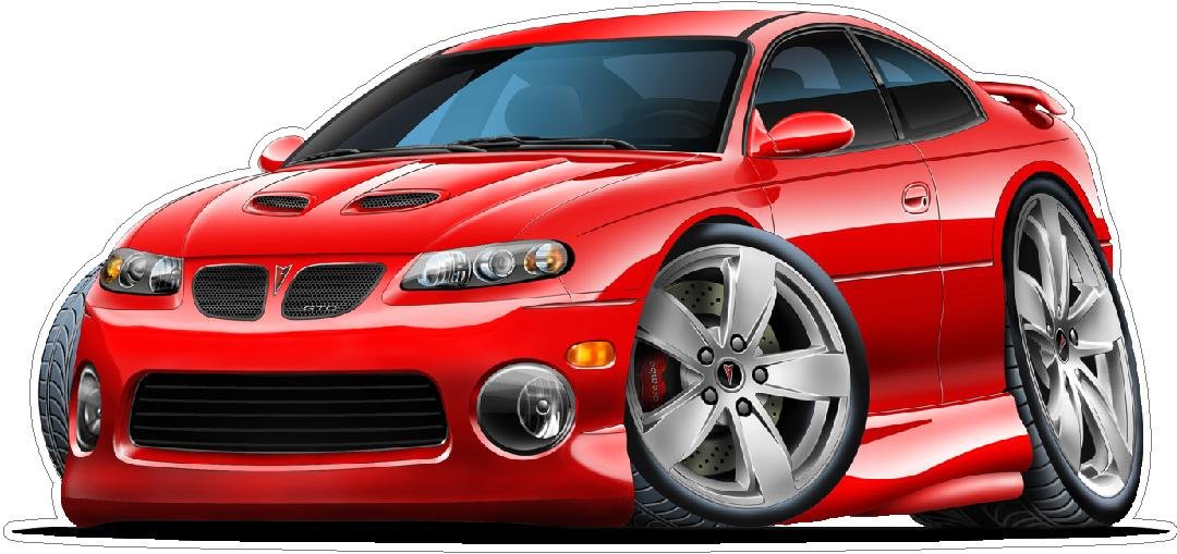 2004 Pontiac GTO Wall Decal 2ft Long Graphic Sticker Photo Man Cave Garage Boys Bedroom Decor