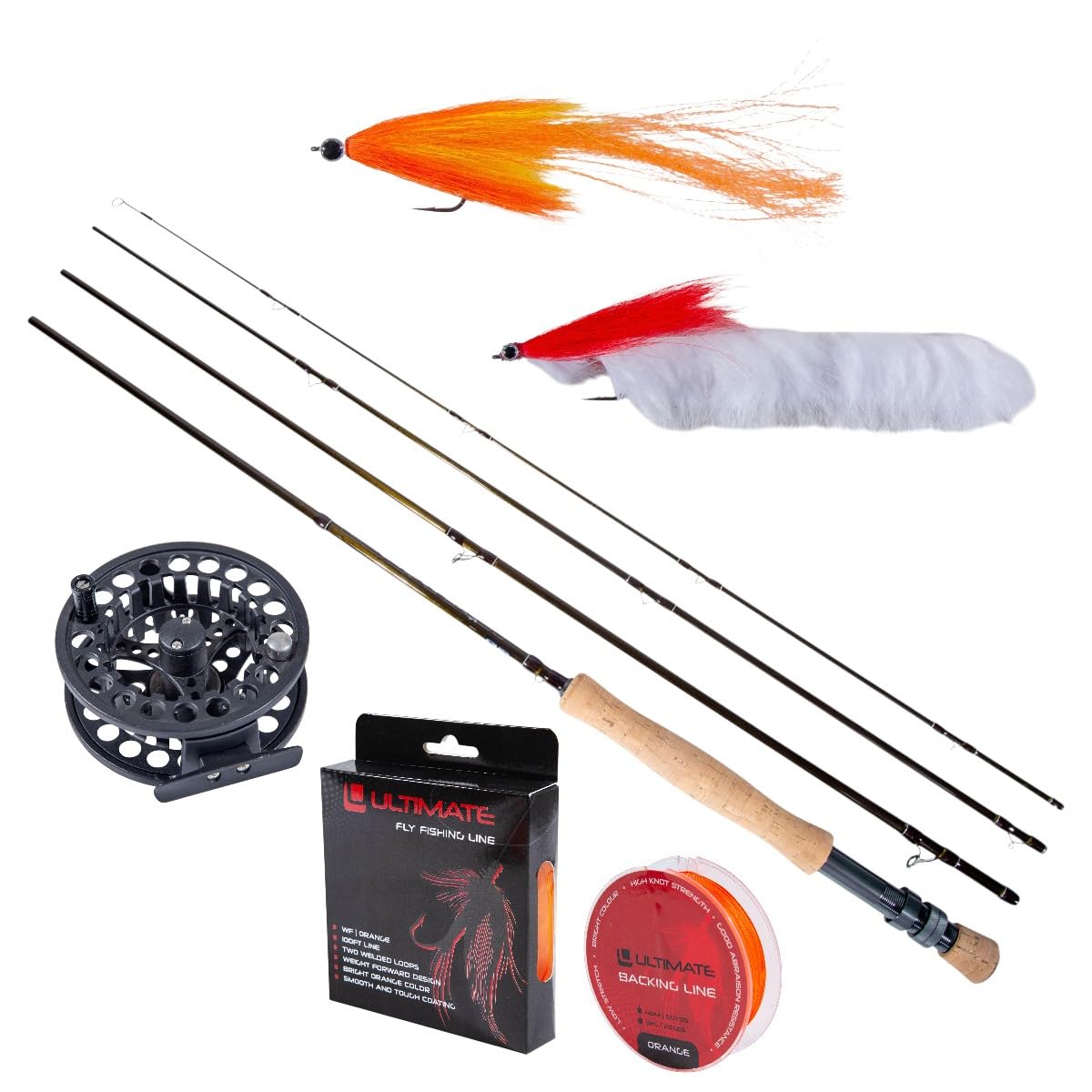 Set Per La Pesca A Mosca Di Lucci Ultimate - Kit Per Pesca A Mosca