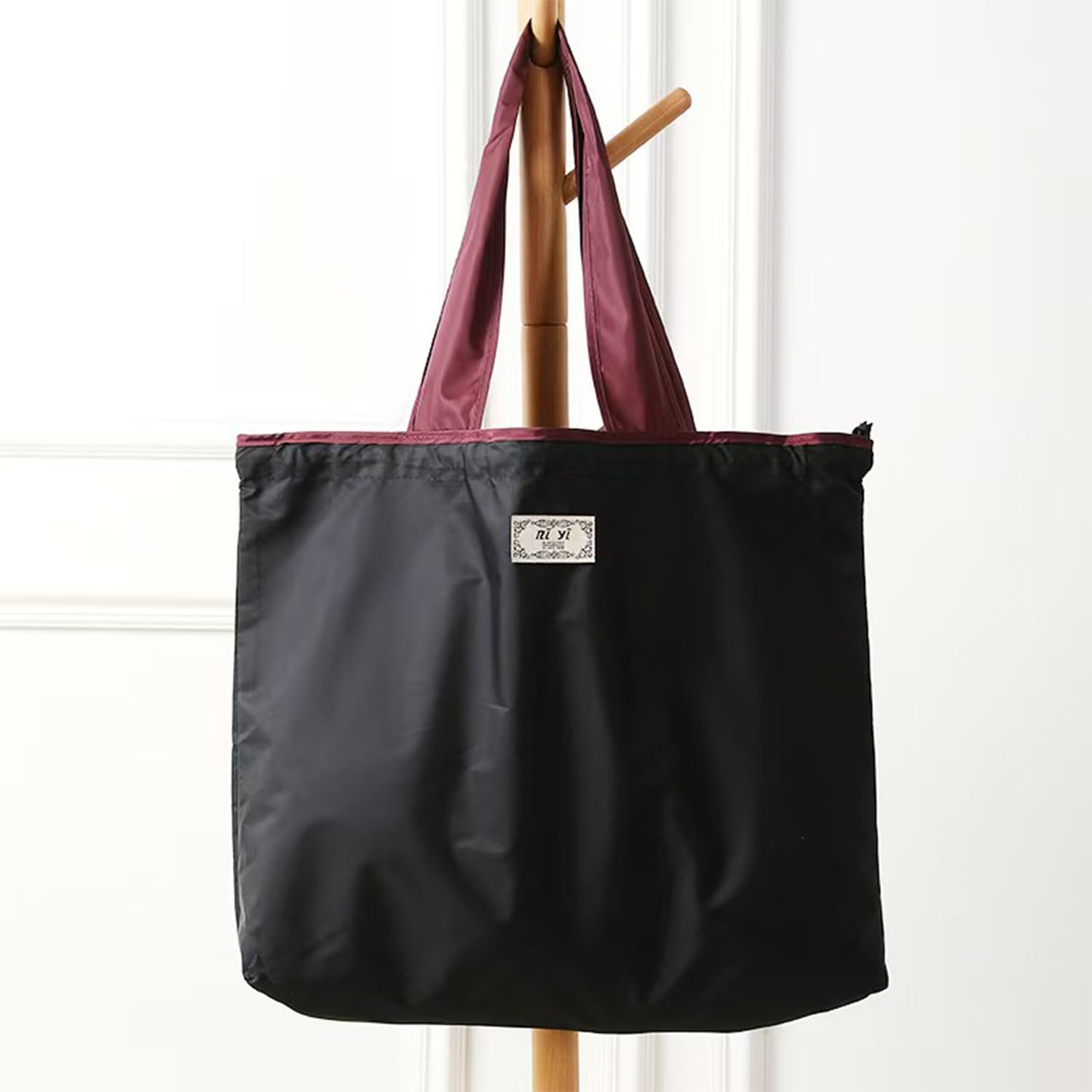 Photo 1 of Generic Foldable Tote Bag - Black