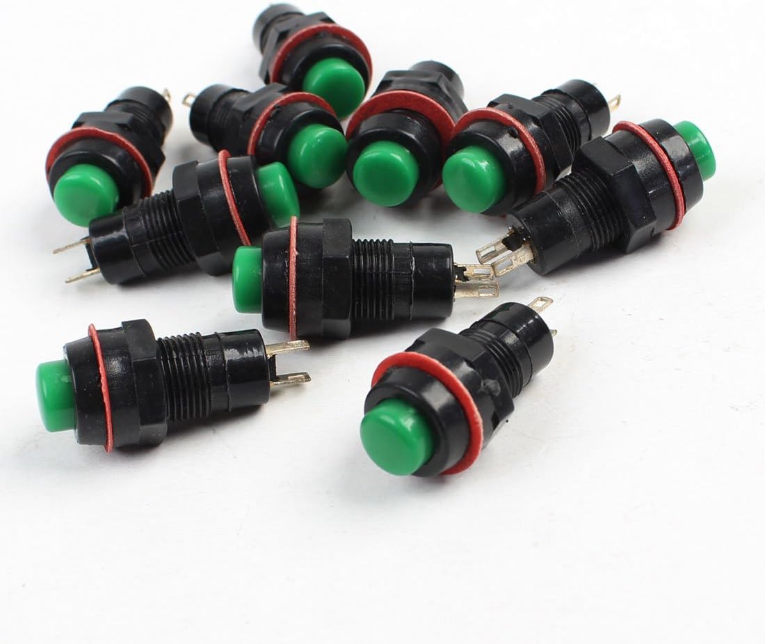 Amazon.com: uxcell 10 Pcs AC 125V 3A 250V 1.5A SPST On/Off Locking ...
