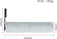 Vista 6 de Soft Roller Brush Compatible for TINECO Ifloor One 3.0 Cordless Wet Dry Floor Washer Handheld Vacuum Cleaner Accessories