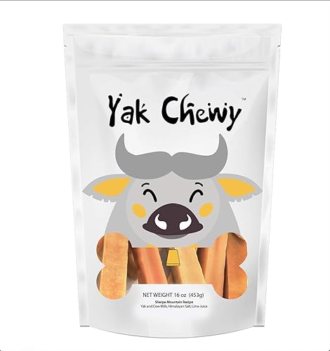 Yak Gold Masticable de 16 oz Natural Himalayan Goodness Dog Chew para perros grandes