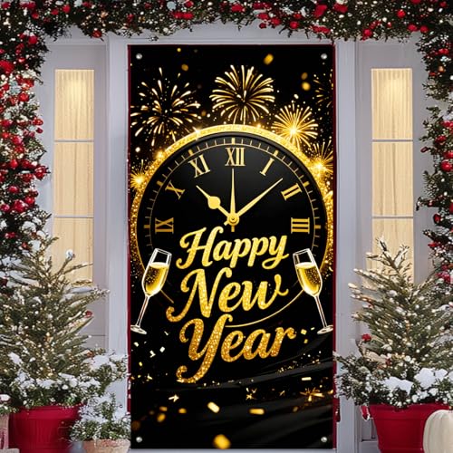 BlissYard Happy New Year Holiday hAJo[ 71x35C` tg|[`hAoi[  ~ ubN S[h v VpOX ԉ TCp  O 