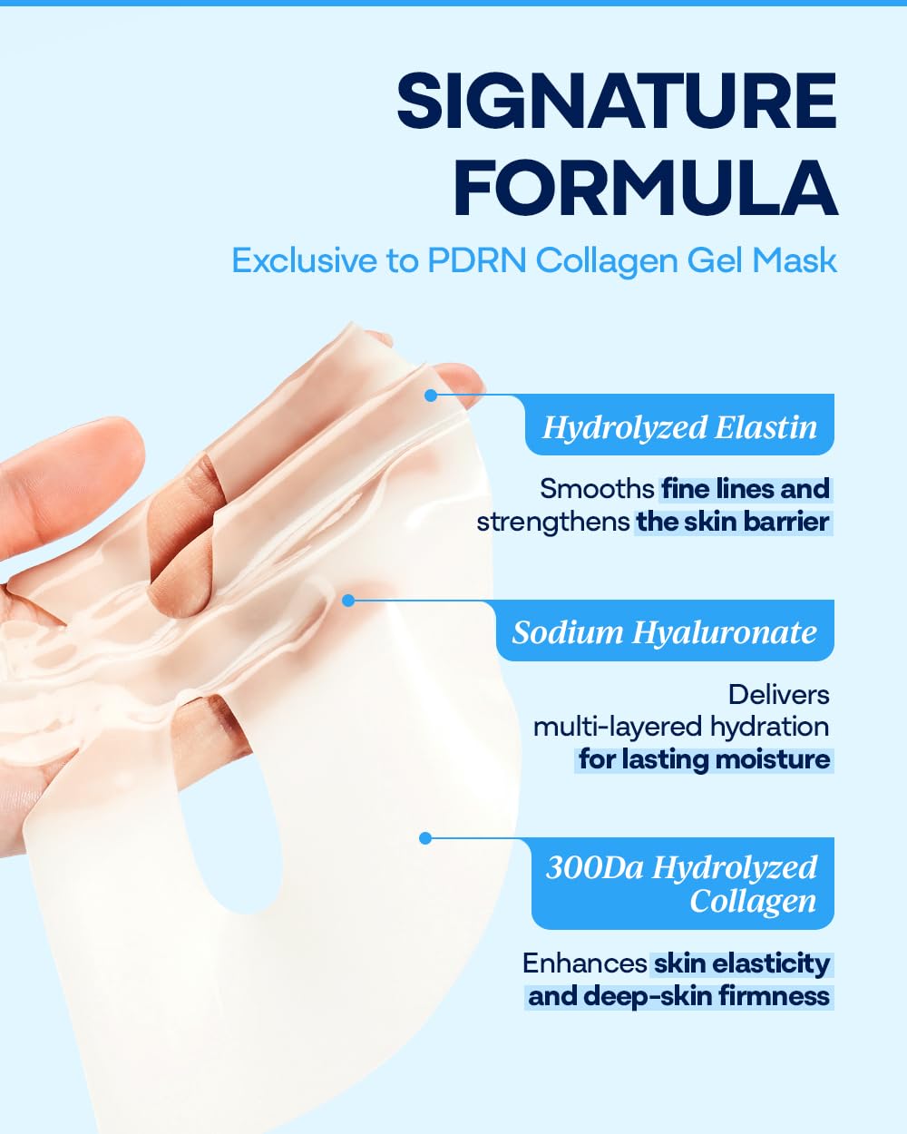 PDRN Collagen Gel Mask - Korean Overnight Face Mask for Firming & Deep Hydrating | Biome PDRN for Skin Elasticity | Korean Skin Care for Sensitive Skin | Fragrance-Free |1.23 oz, 4EA - Image 6