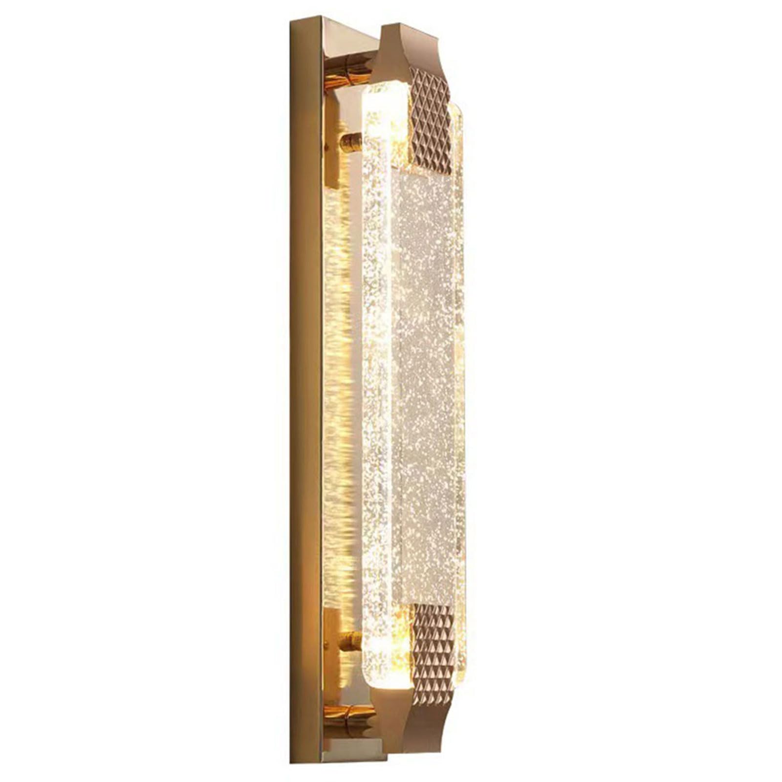 JYBNBBE Modern Wall Sconce Lights for Indoor Light Crystal Wall Lamp Porch Aisle Stair for Living Room Bedroom