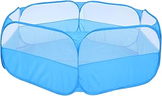 Hohopeti Cerca De Réptil Para Animais De Estimação Cercadinho De Coelho Cercadinho De Réptil Interno Brinquedos De Exercício Animal Cercadinho De Réptil Esconderijo De Madeira Cercadinho