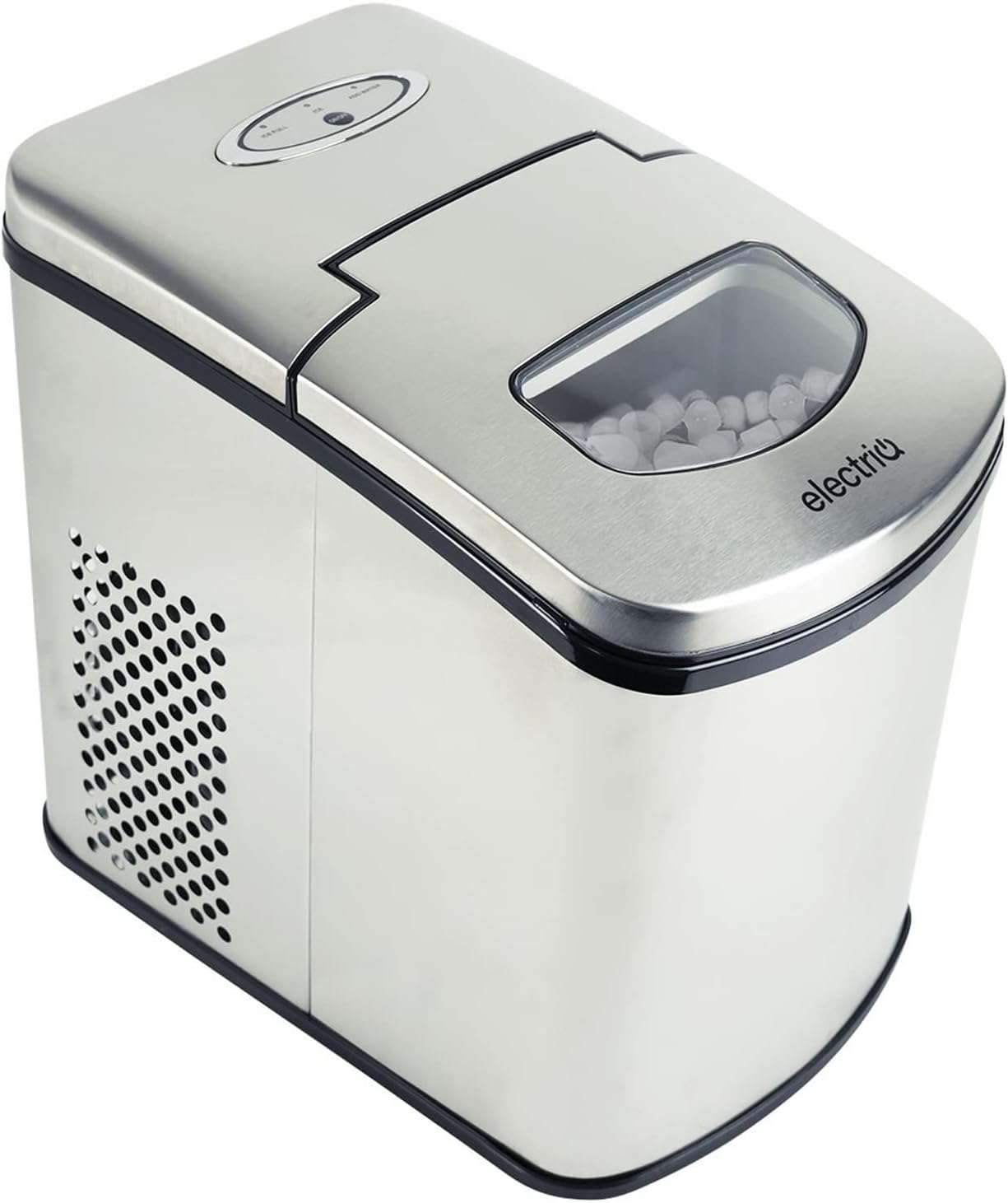 electriQ Ice Maker Machine Counter Top Machine for Home Use Make