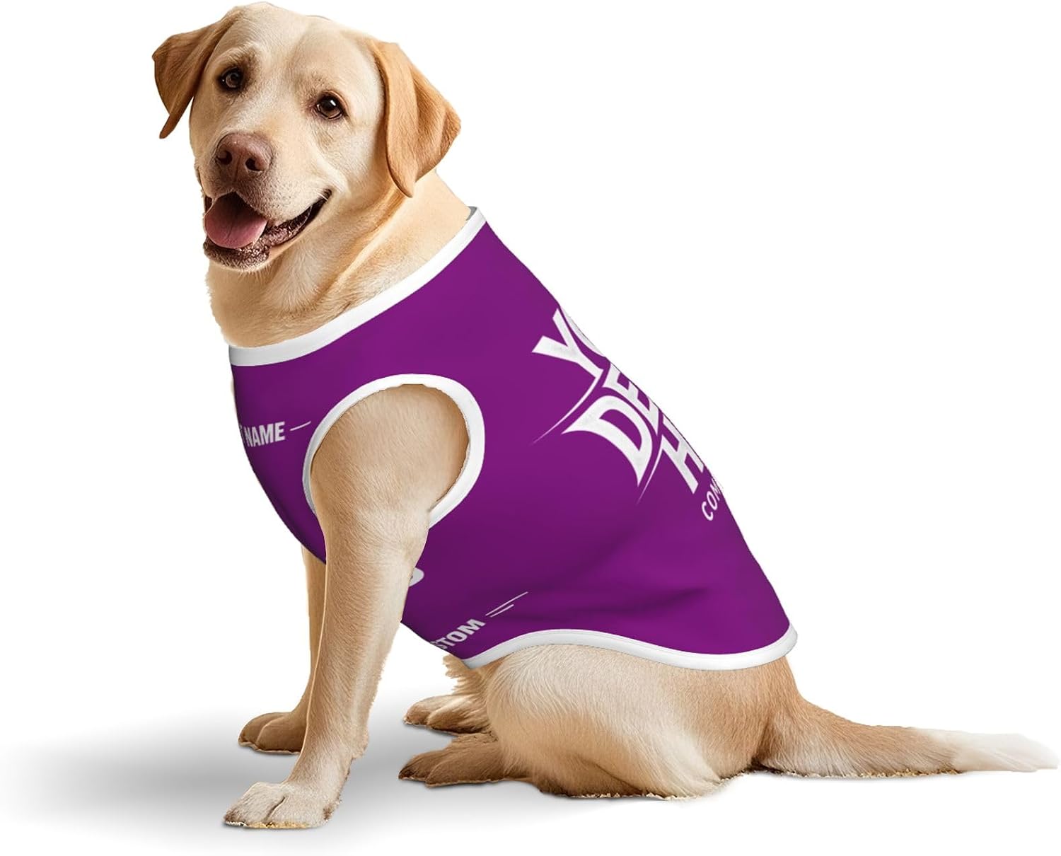 Custom Dog Tshirt Personalized Pet Shirts Dog Clothes with Name Gifts