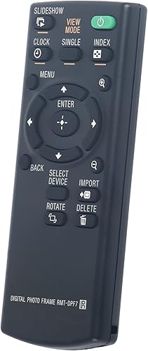 Miniatura 2 de Allimity RMT-DPF7 RMTDPF7 - Mando a distancia de repuesto compatible con marco de fotos digital Sony DPF-D830 DPF-D830L DPFD830 DPFD830L