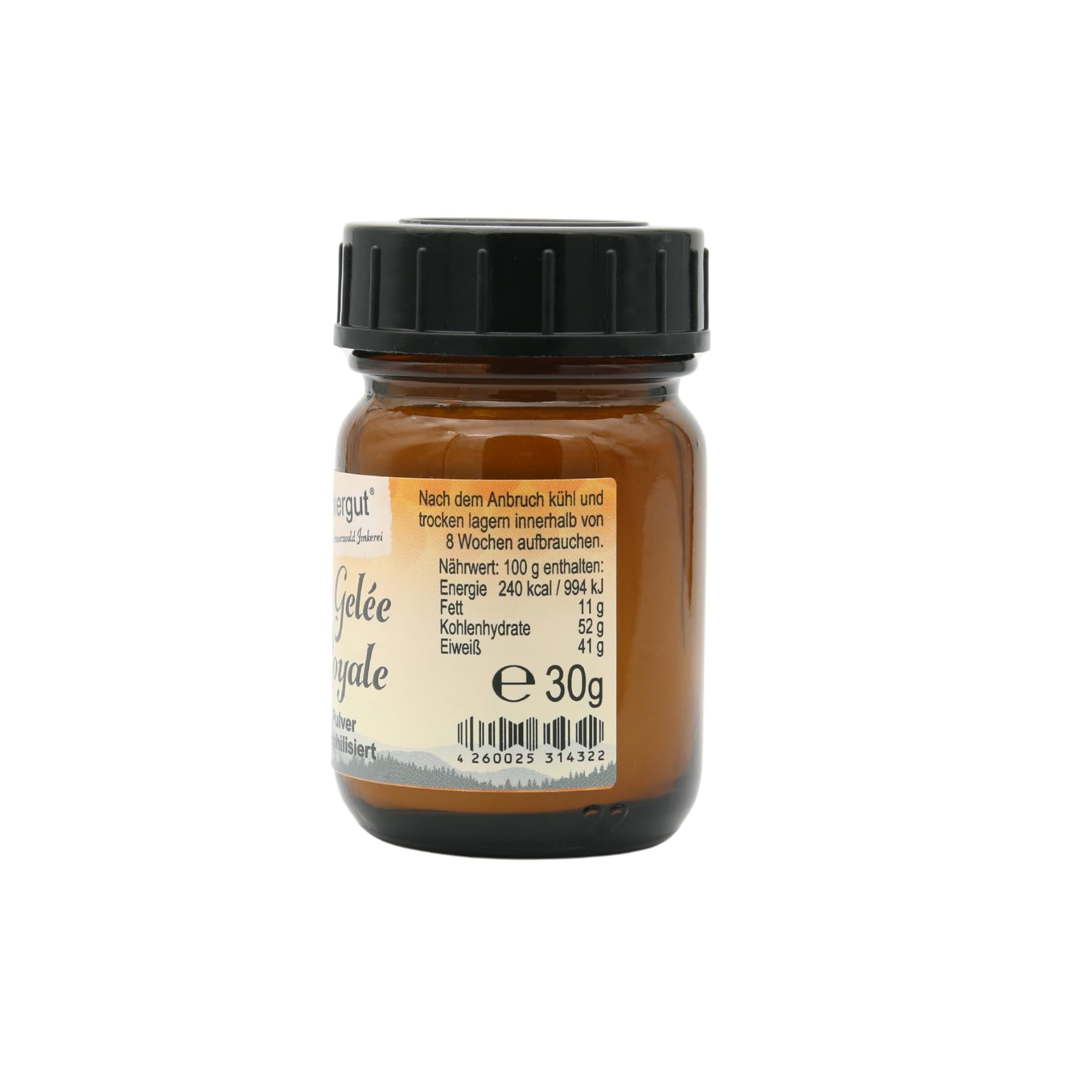 Imkergut Gelée Royale Pulver | lyophilisiertes Gelée Royale | schonend gefriergetrocknet | 30g