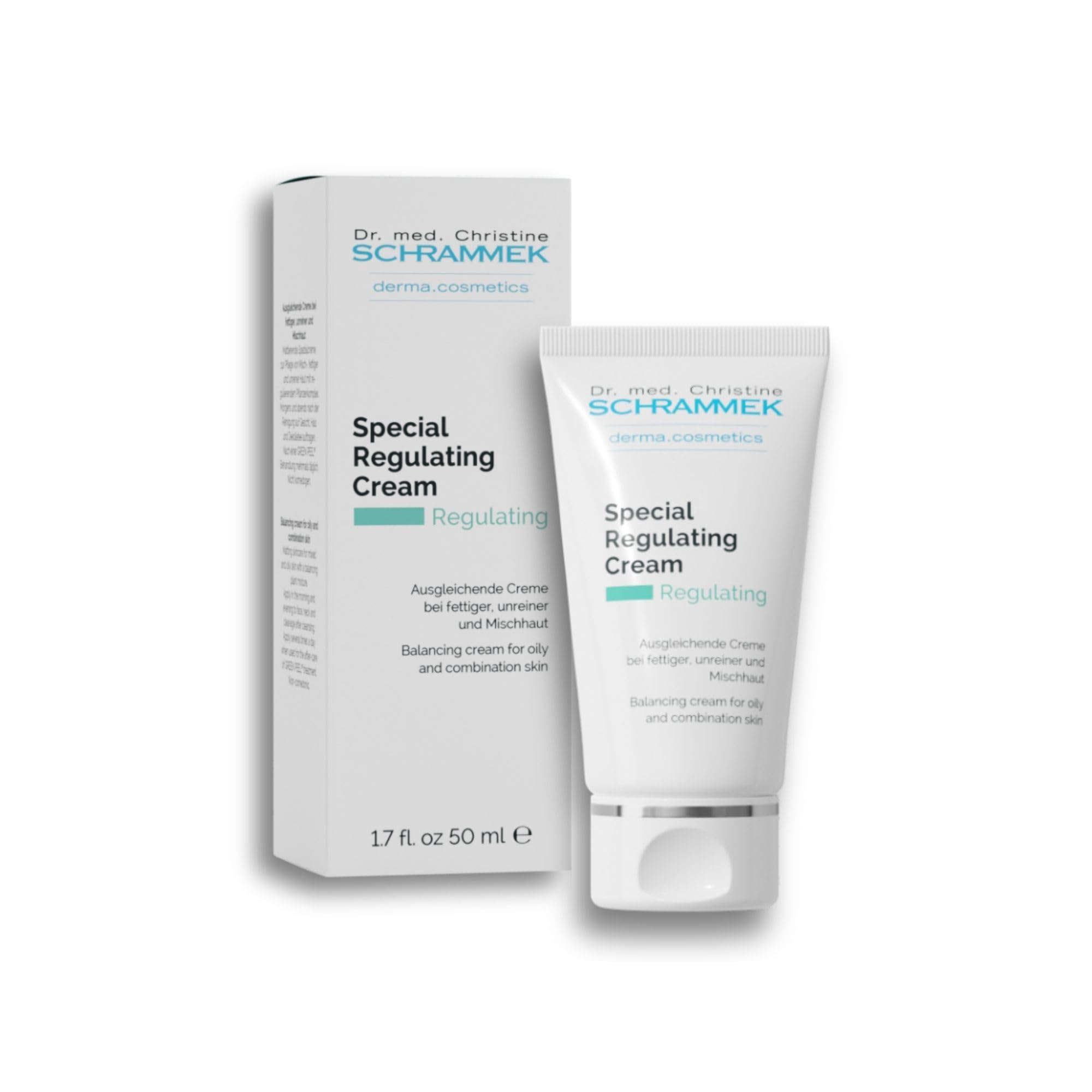 Special Regulating Cream (1.7 fl oz) - For Oily & Mixed Skin - Aloe Vera & Vitamin E - Face Moisturizer & Face Cream - Skin Care - Dr. Schrammek
