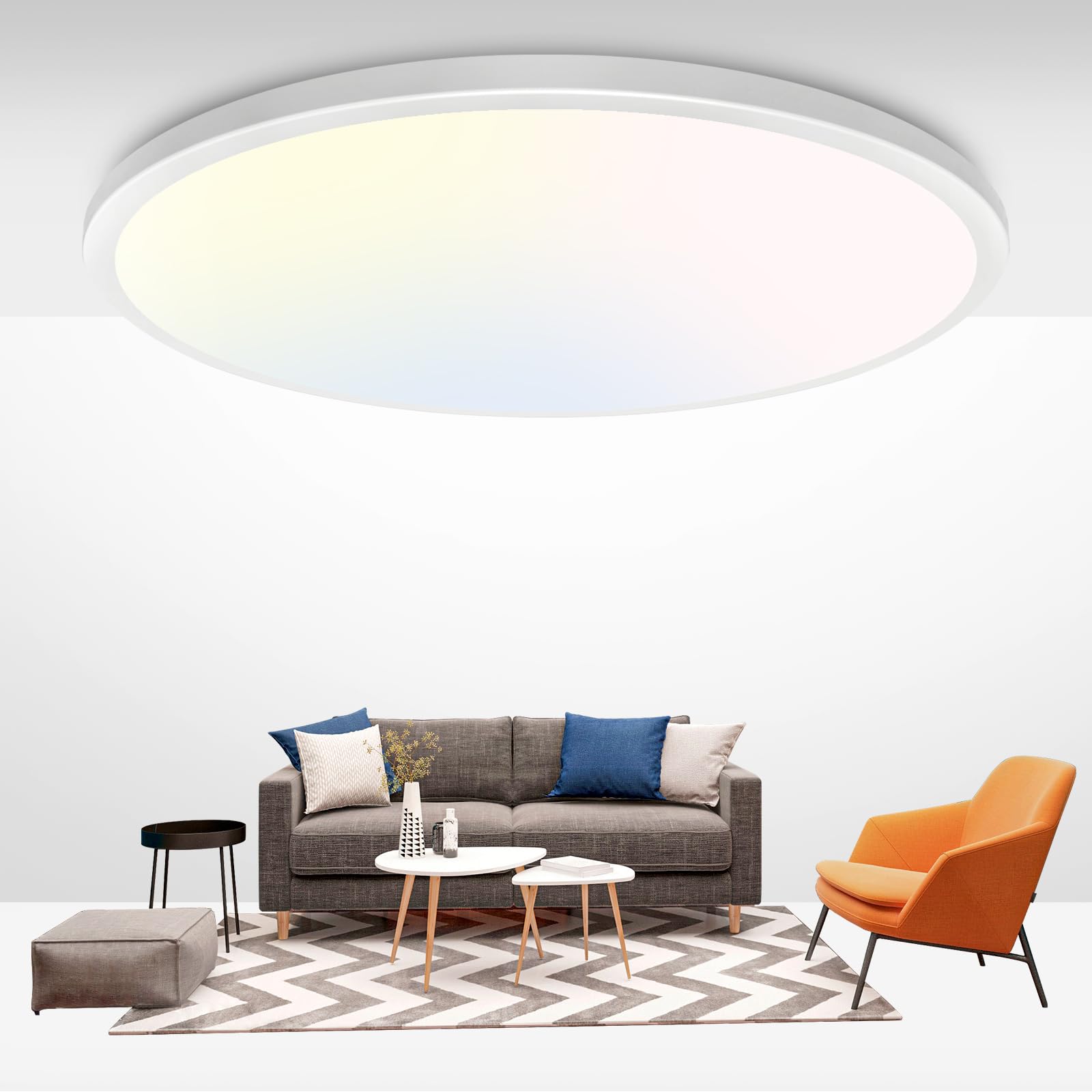 zemty Rund Ultra Dünn Deckenlampe LED Lampen Deckenlampen