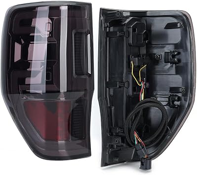 Pair LED Dynamic Rear Tail Light For Ford Ranger T7 PX MK1 MK2 2012-2021