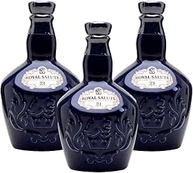 Miniatura Whisky Chivas Royal Salute 21 Anos 50ml 3 Unidades