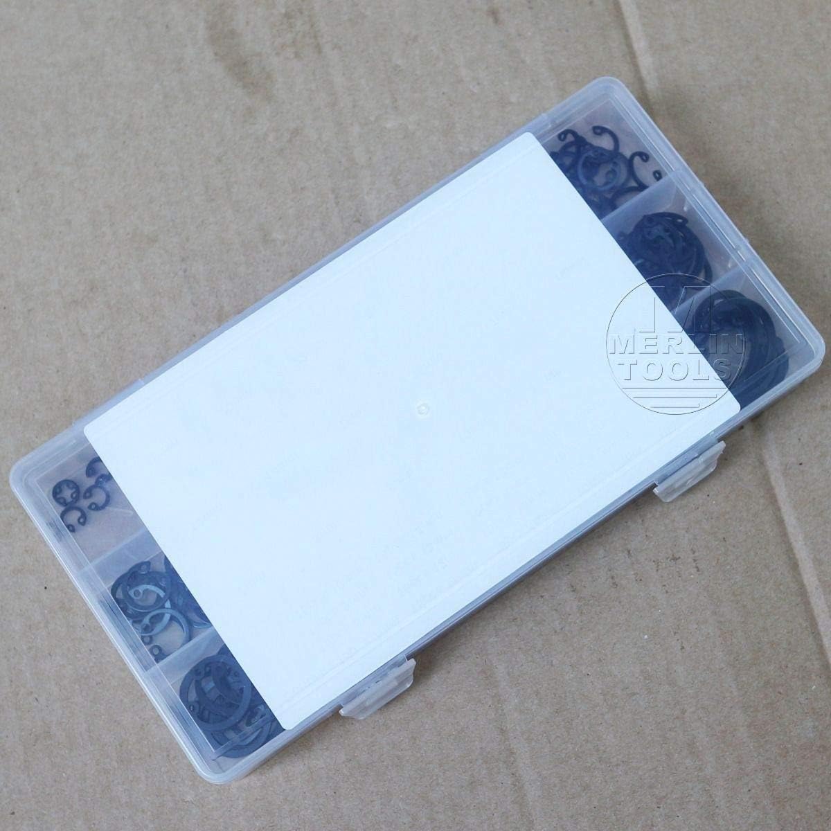 Generic 240Pcs 7mm - 26mm Steel Internal Circlip Retaining Ring Snap Assortment Kit - (Number of Pcs: 1 set)